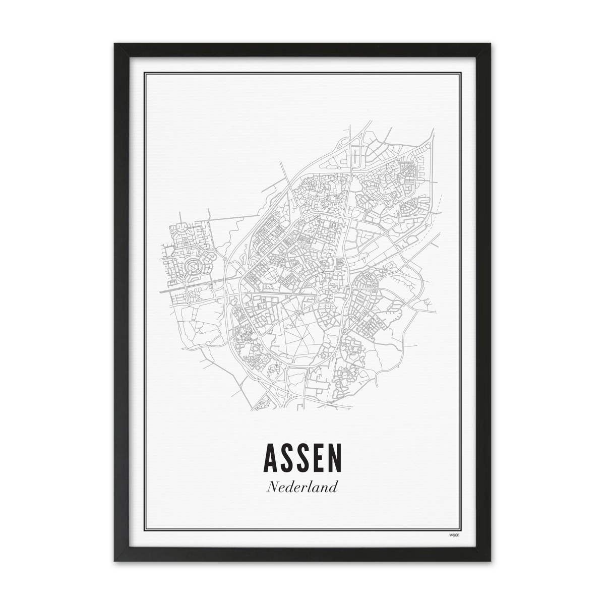 Poster of Assen - City | WIJCK.